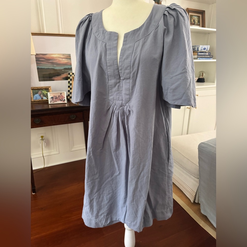 Tuckernuck Pomander Place Light Blue Dress Medium